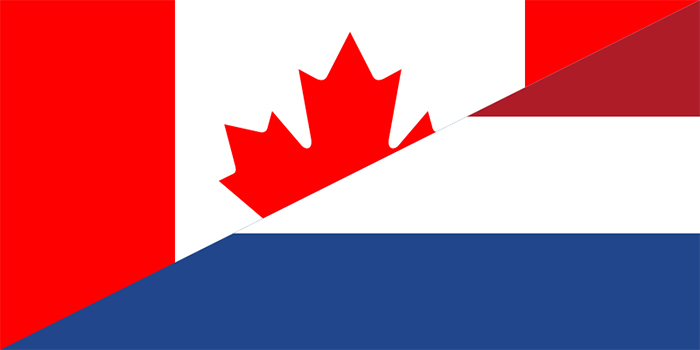 send and transfer money from canada to netherlands